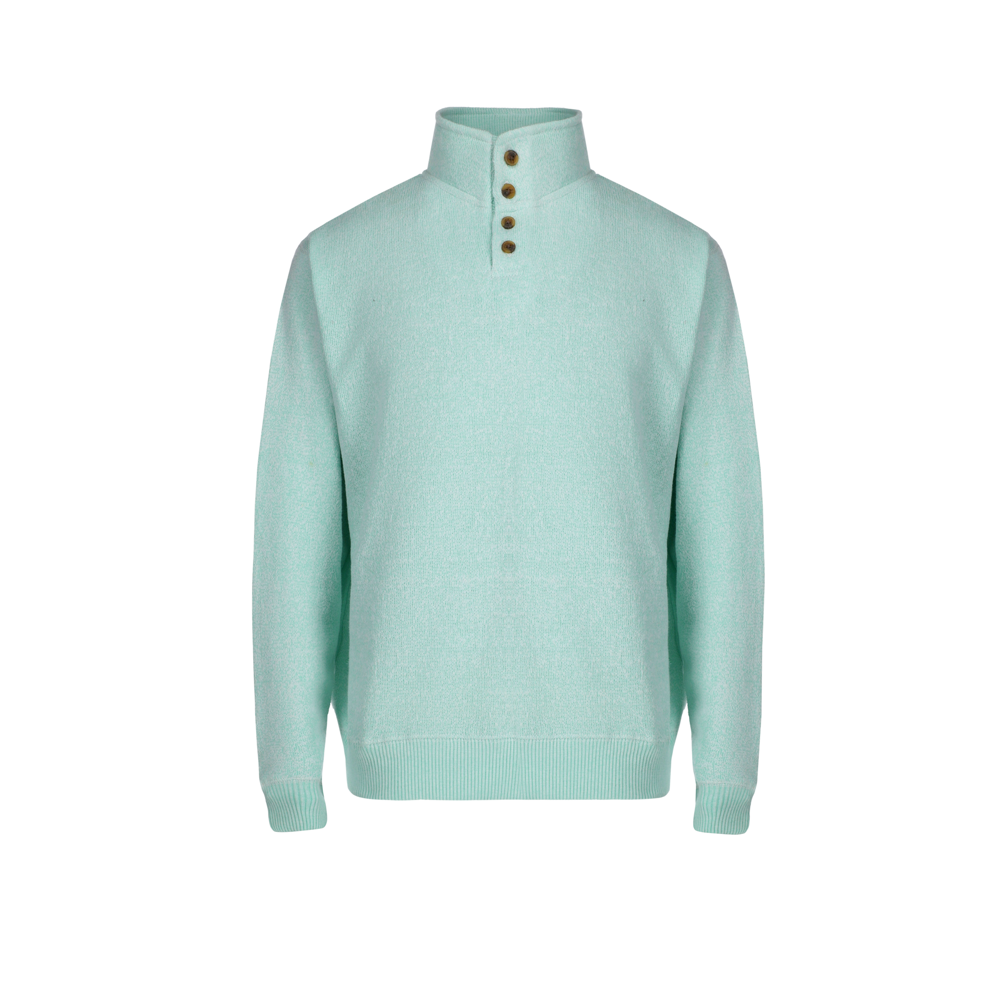 mock neck pullover