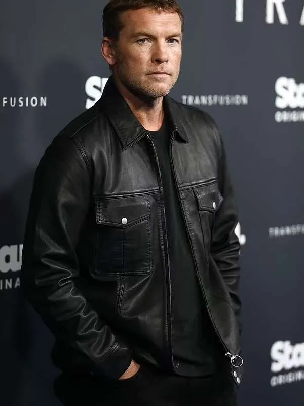 Sam Worthington Leather Jacket 