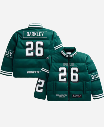 Saquon Barkley Eagles Off Season Puffer Jacket