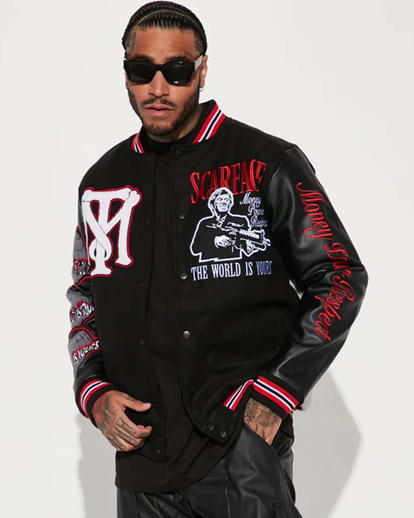 Scarface-Varsity-Black-Jacket