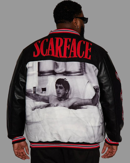 Scarface-Varsity-Jacket-Black-BackView