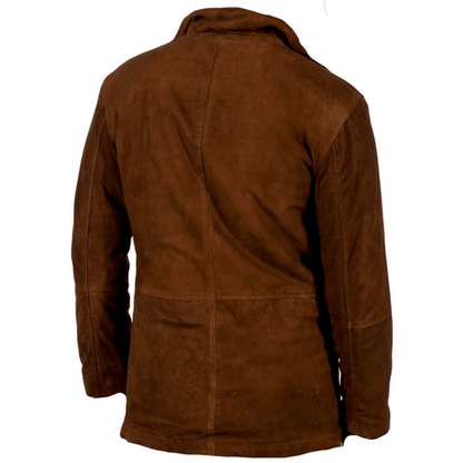 Robert Taylor Sheriff Suede Jacket, Brown