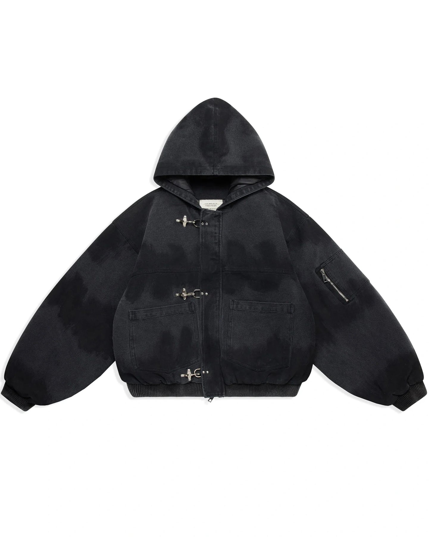 Shinzo-Shige-15oz-Canvas-Clasp-Bomber-Jacket