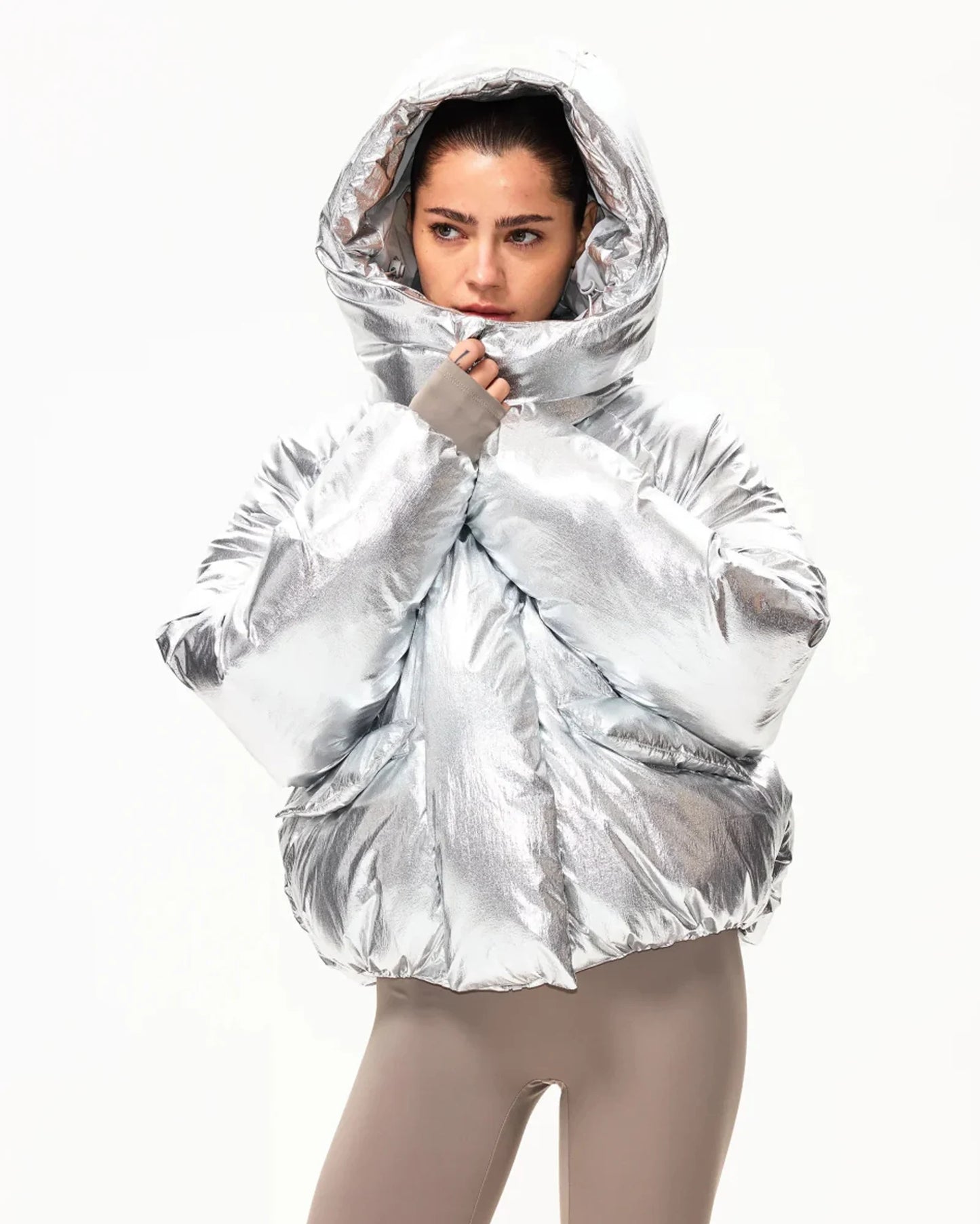Silver-Khy-Puffer-Jacket