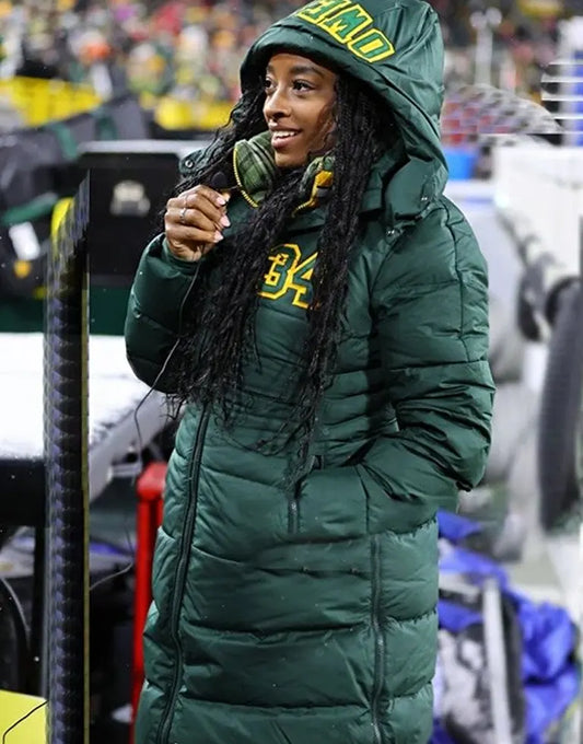 Simone Biles Packers Jacket