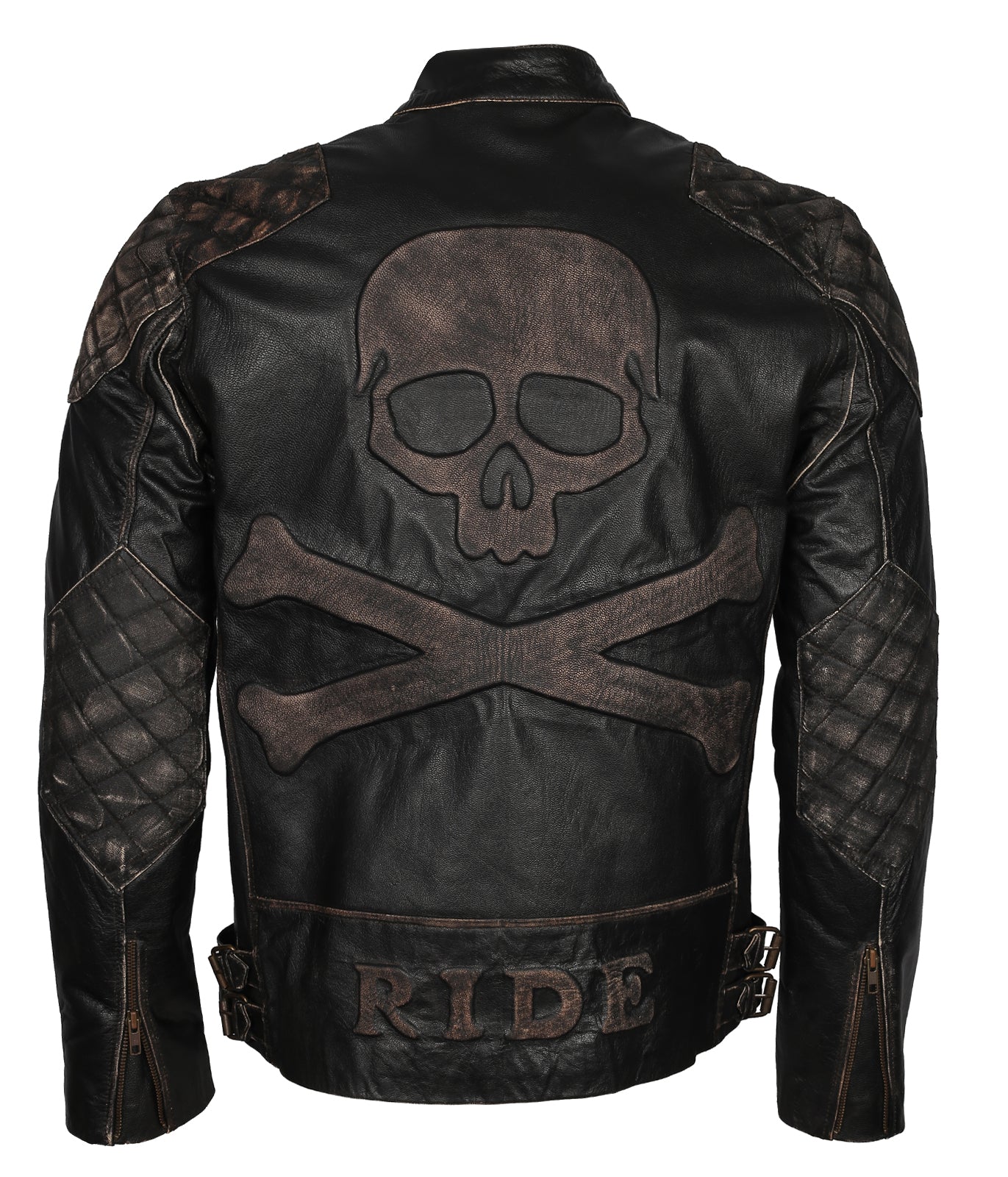 Black Polyester Jacket Men 