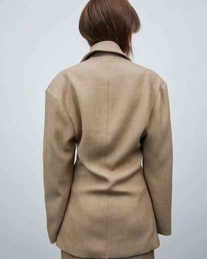 Source-Unknown-Blazer-Nangy-Beige-Back