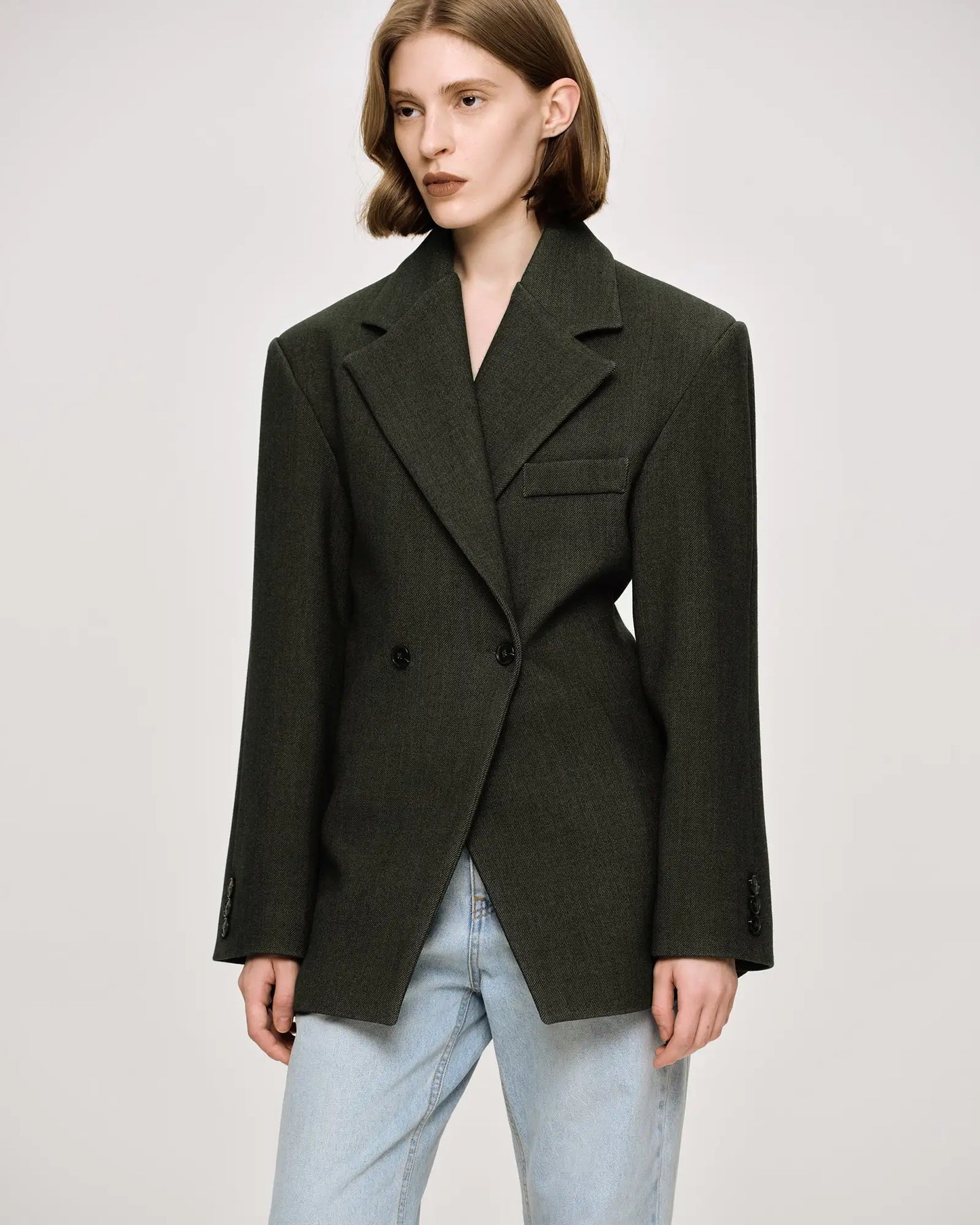 Source-Unknown-Nangy-Blazer-Green