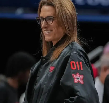 Stephanie White Indiana Fever Stranger Things Jacket