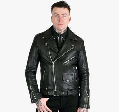 Straight To Hell Leather Jacket