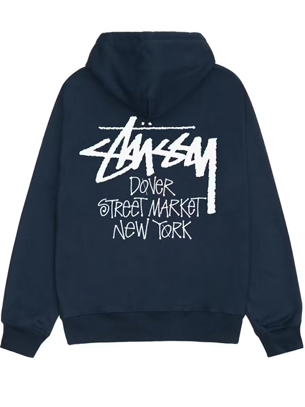 Stussy New York Hoodie Navy