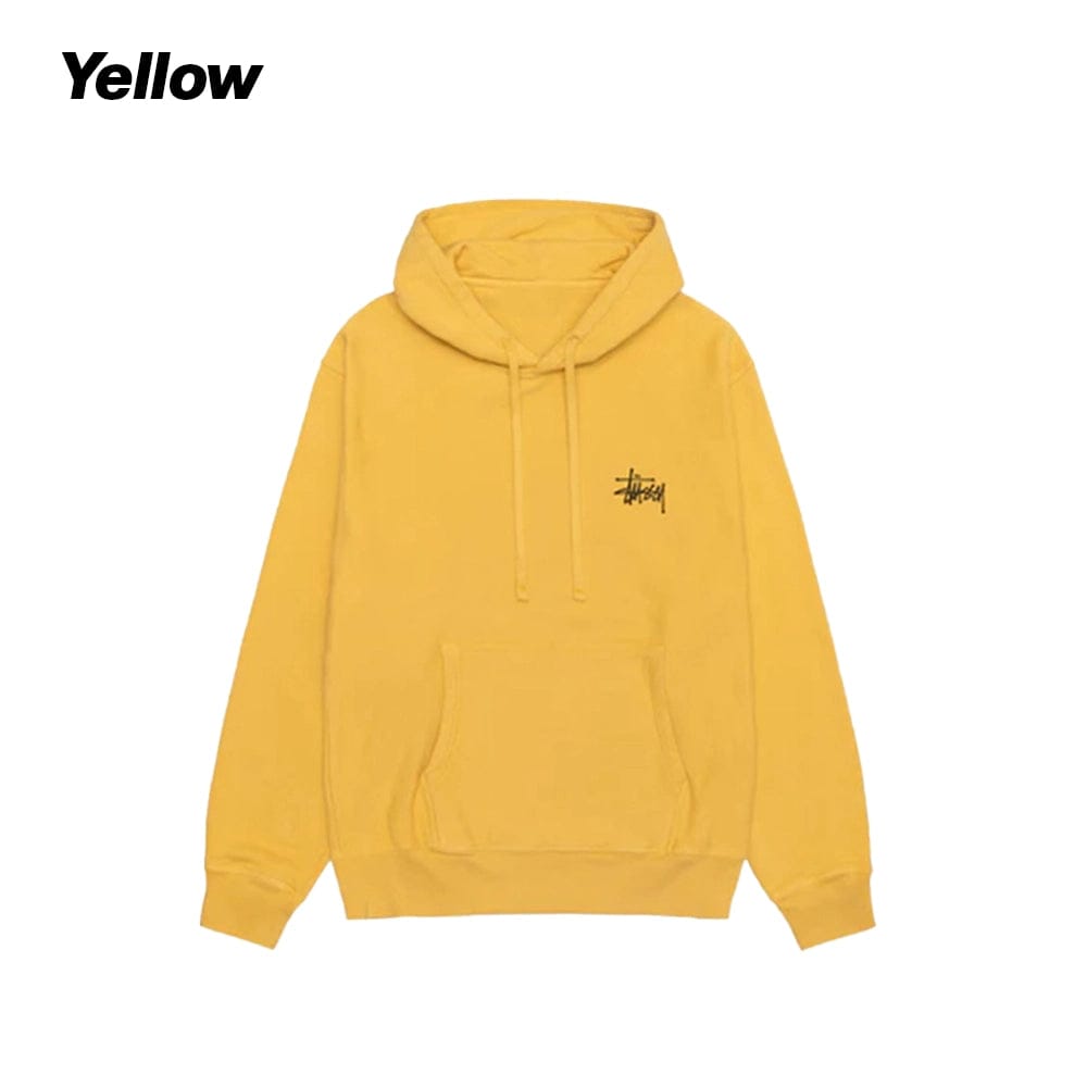 Stussy_Pullover_Hoodie_Yellow