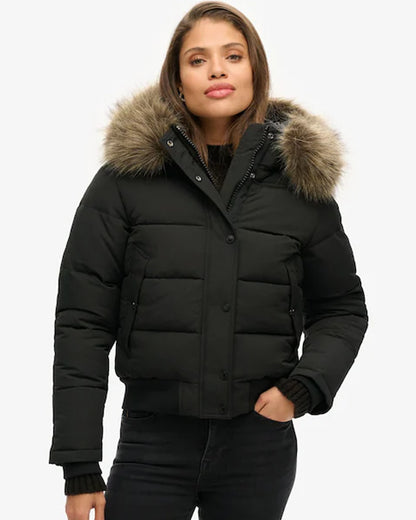 Superdry Everest Hooded Bomber Jacket