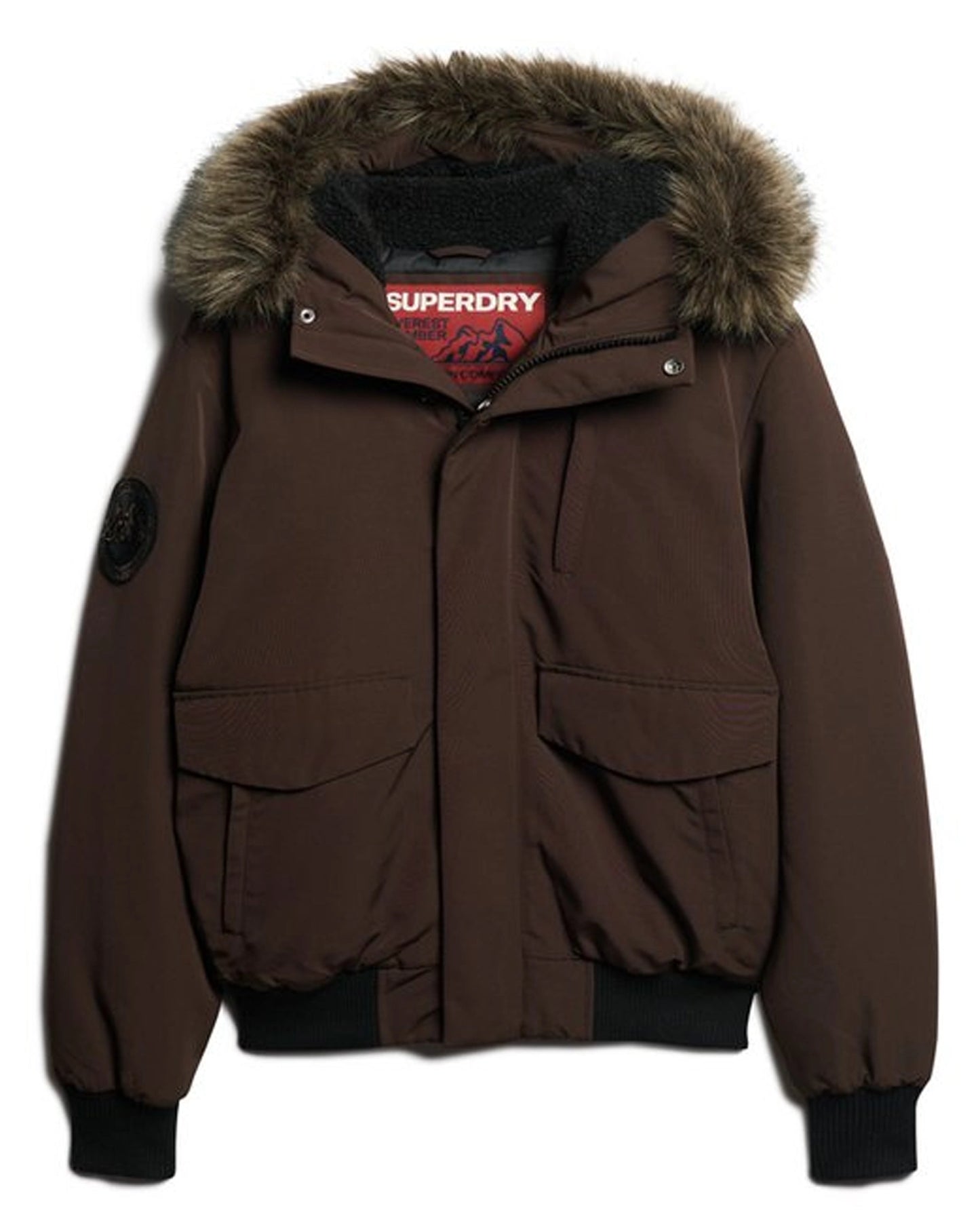 Superdry-Everest-Hooded-Brown-Bomber-Jacket