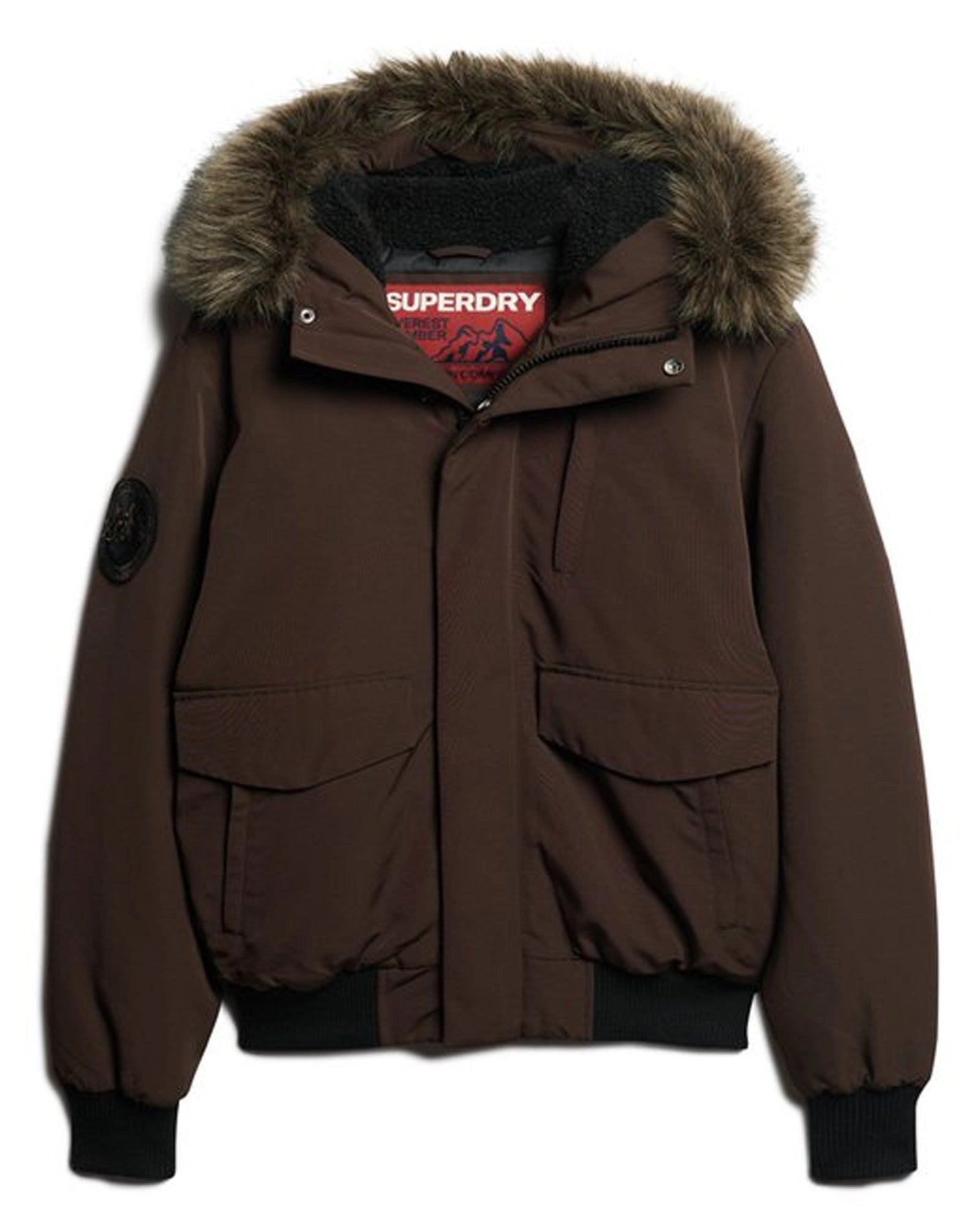 Superdry-Everest-Hooded-Brown-Bomber-Jacket