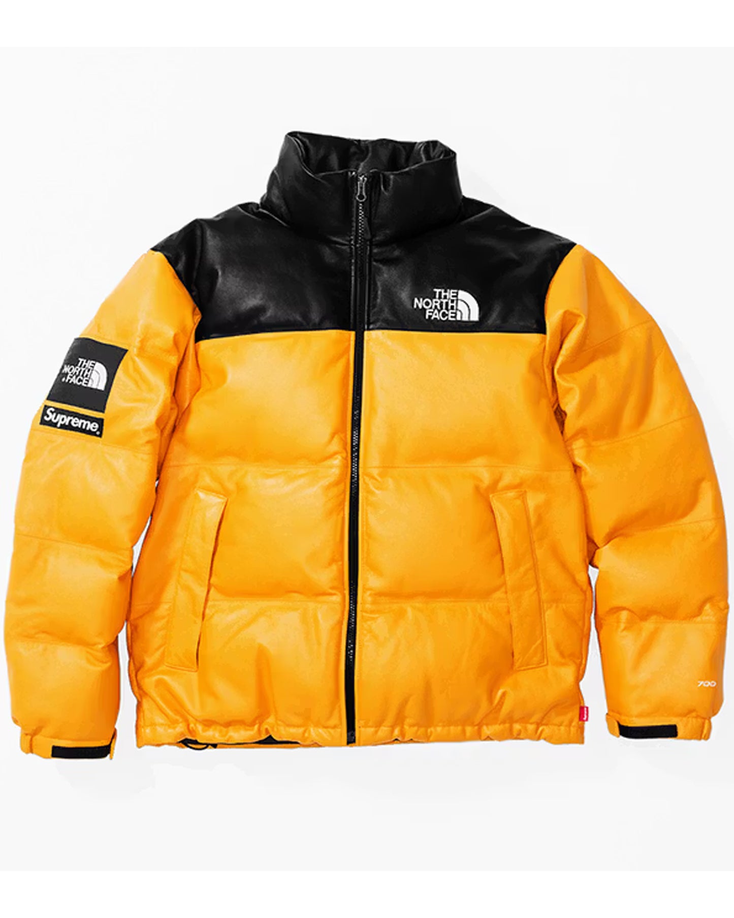 Supreme North Face Jacket Yellow