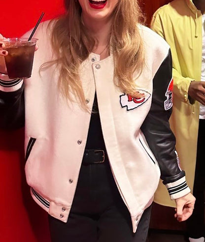 Taylor Swift Wool Varsity Jacket Women