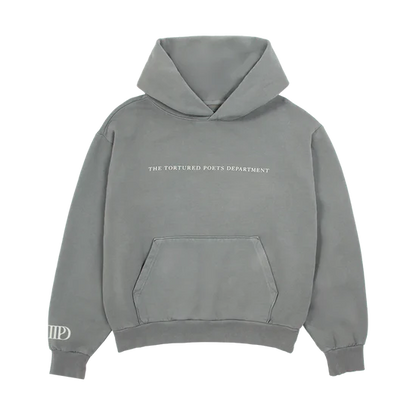 Taylor Swift The Tortured Poets Department Gray Hoodie