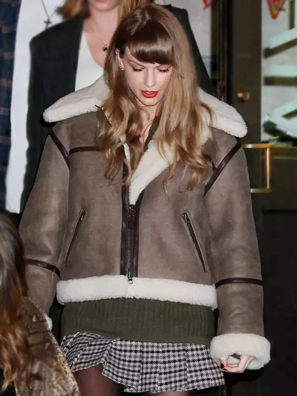 Taylor_Swift_Brown_Jacket_for_women