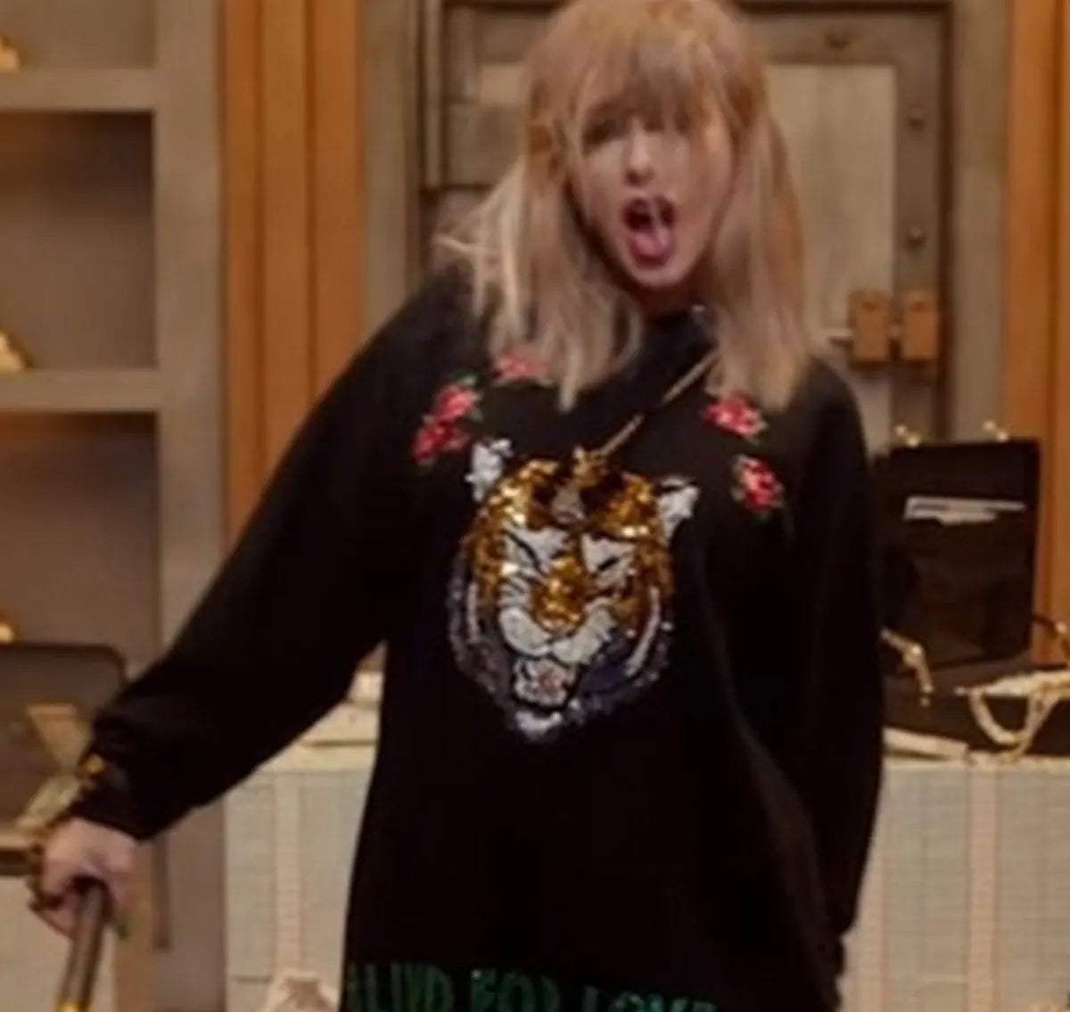 Taylor Swift Tiger Sweatshirt