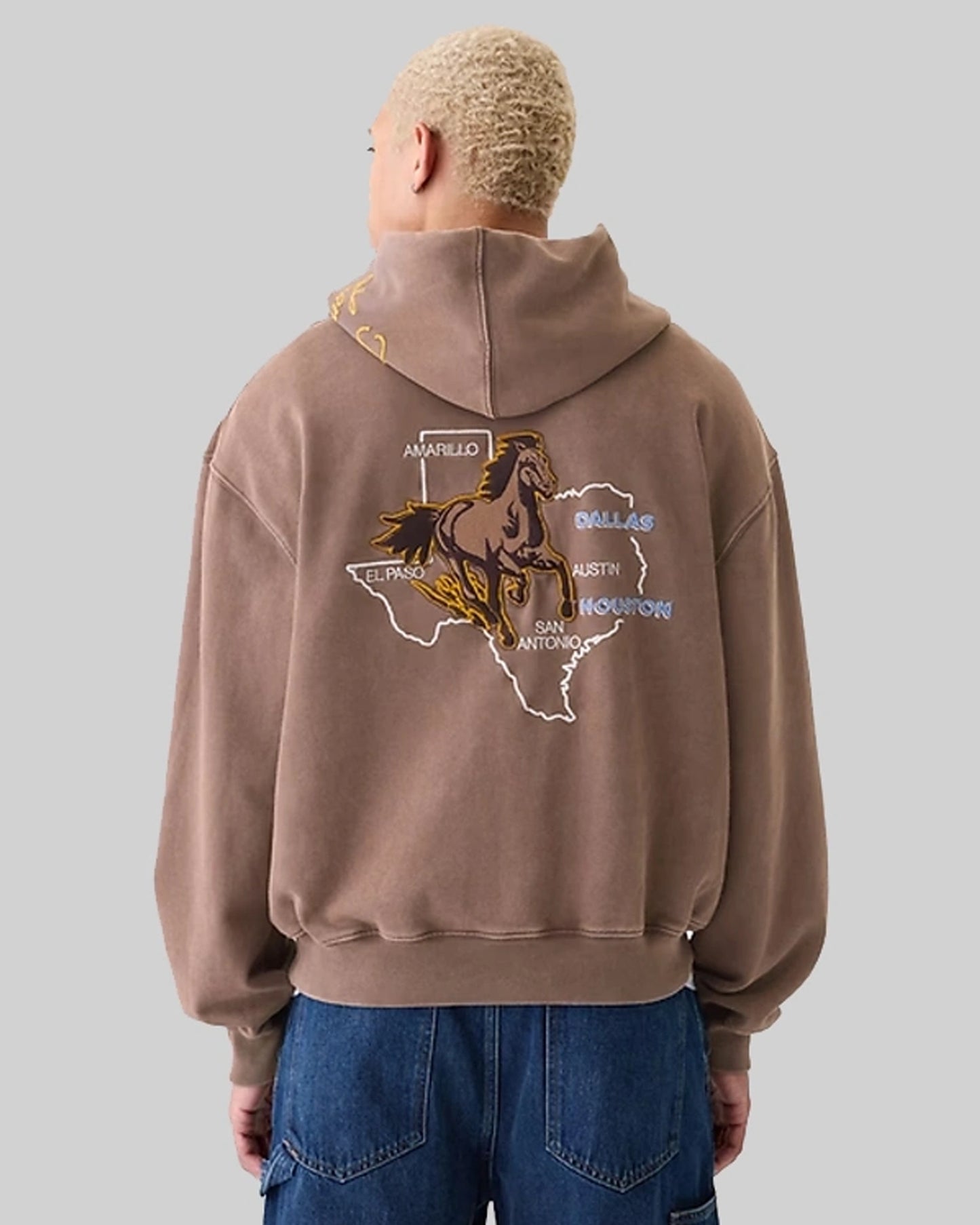 Texas-Gap-Brown-Hoodie