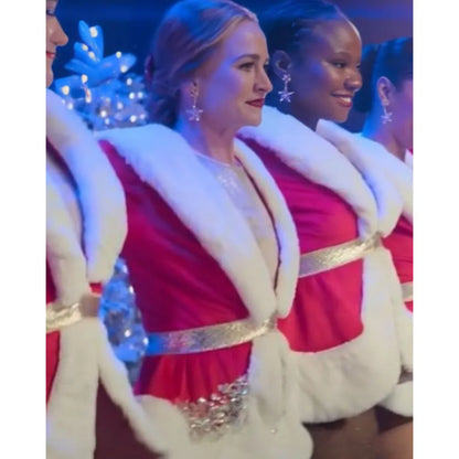 The Merry Gentlemen Britt Robertson Christmas coat