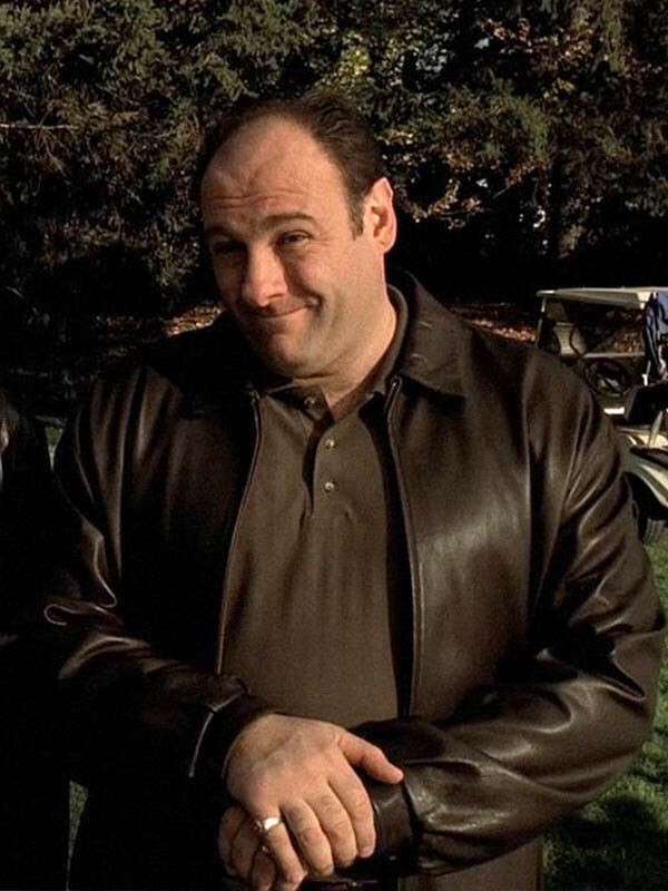 The Sopranos James Gandolfini Leather Jacket

