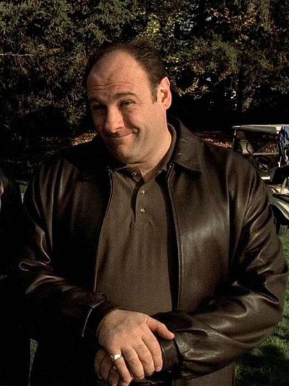 The Sopranos James Gandolfini Leather Jacket
