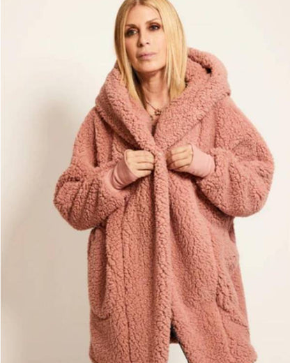 The Today Show Jill Martin Pink Warrior Sherpa Jacket