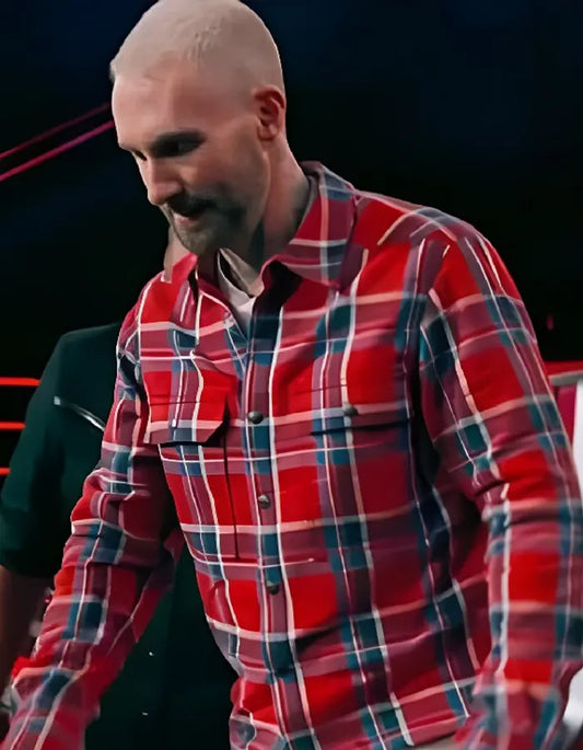 The_Voice_S27_Adam_Levine_Red_Plaid_Shirt