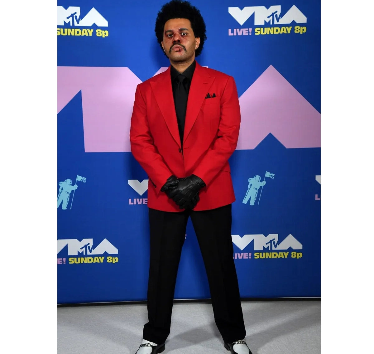 The_Weeknd_Red_Blazer