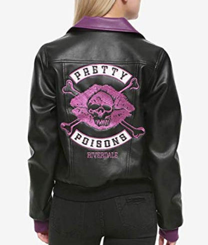 Halloween Jacket For Women - Riverdale Pretty Poisons