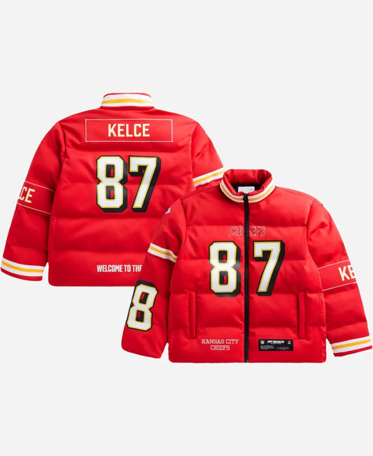 Travis Kelce Chiefs Off Season Puffer Jacket