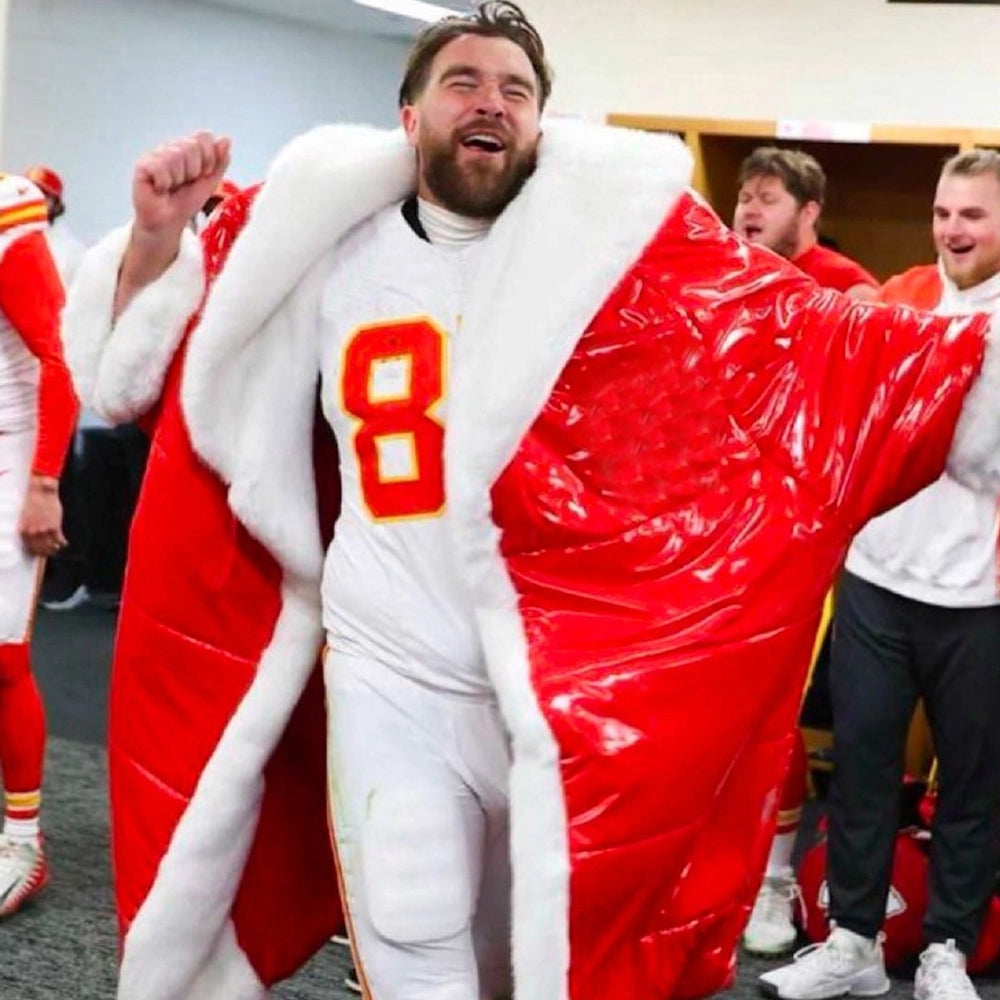 Travis Kelce Christmas Coat