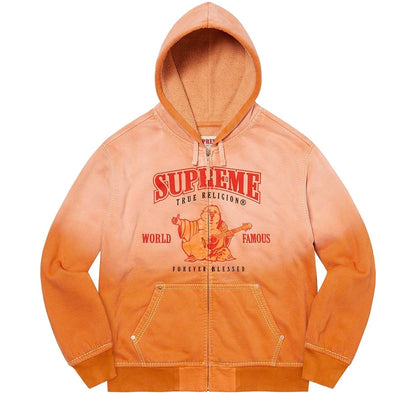 True_Religion_Supreme_Hoodie_Orange_FrontView