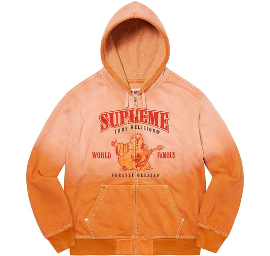 True_Religion_Supreme_Hoodie_Orange_FrontView