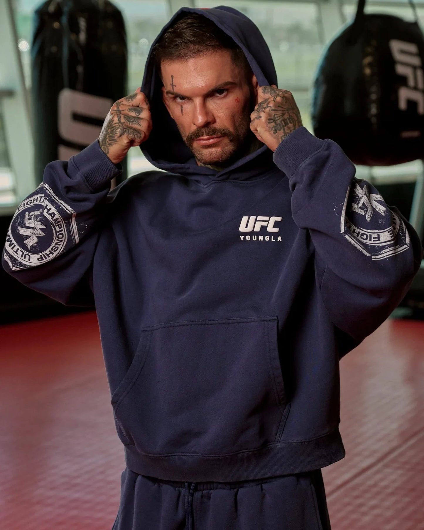 Ufc_Youngla_Dark_Blue_Hoodie