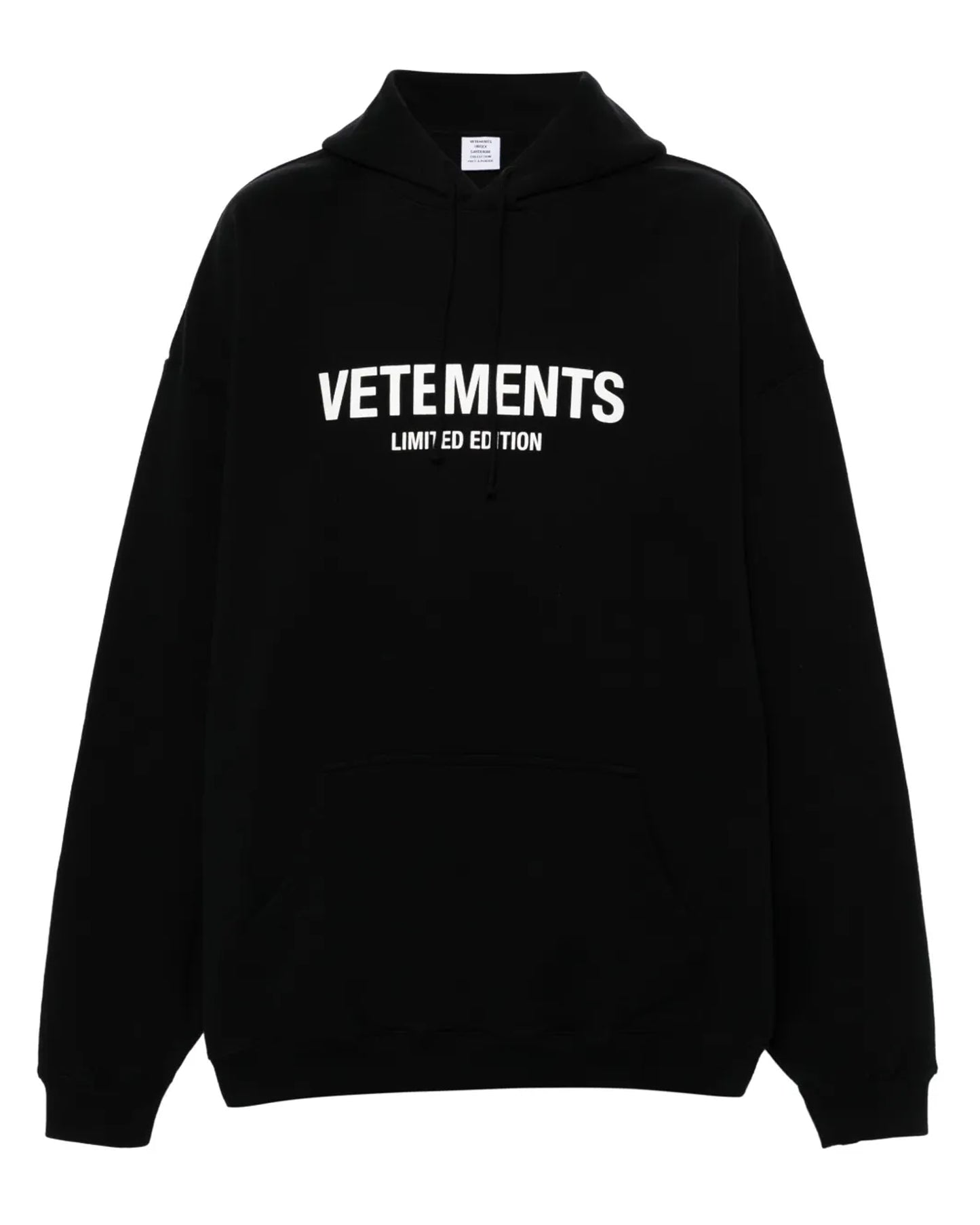 Vetements Hoodie Black