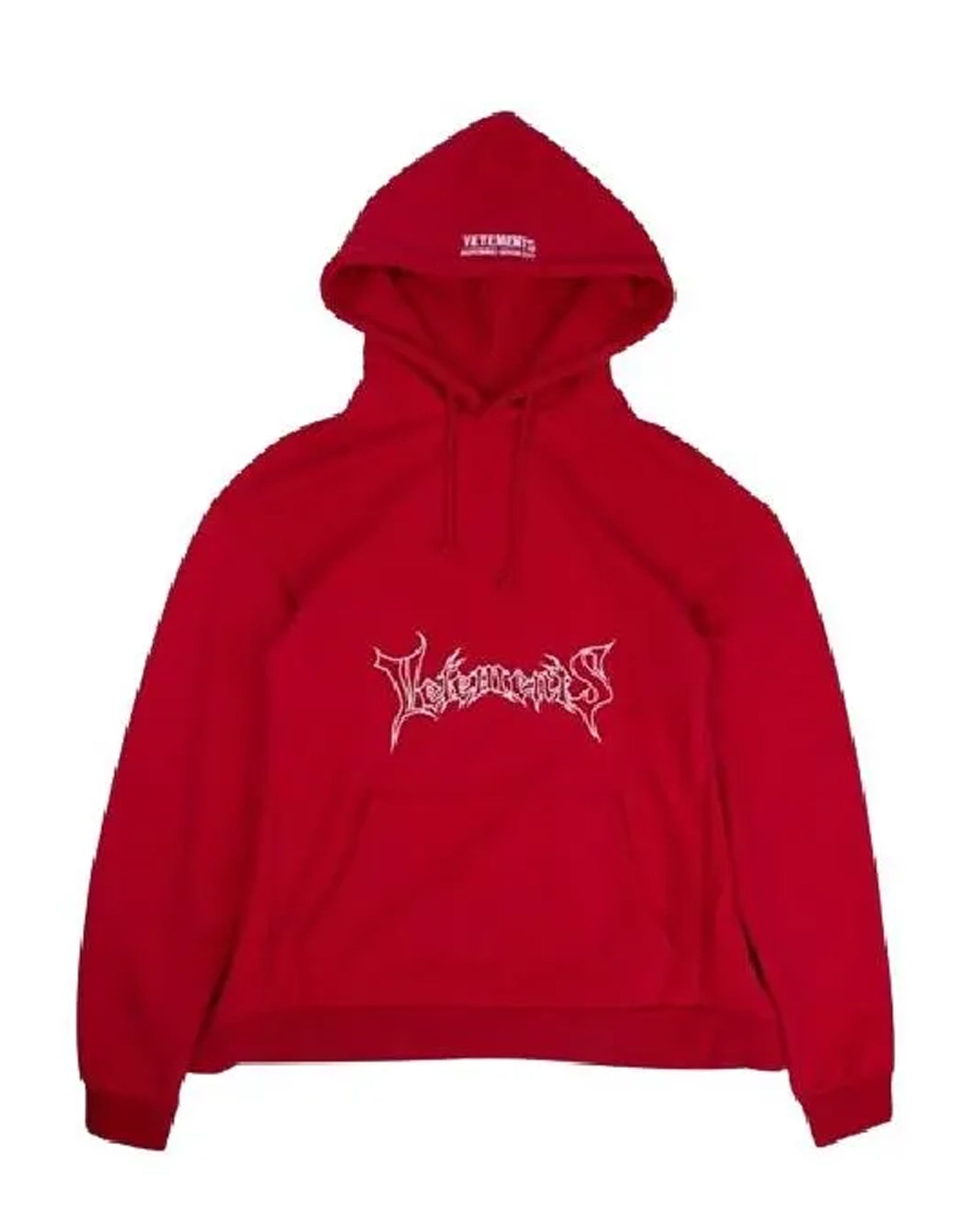 Vetements Red Hoodie