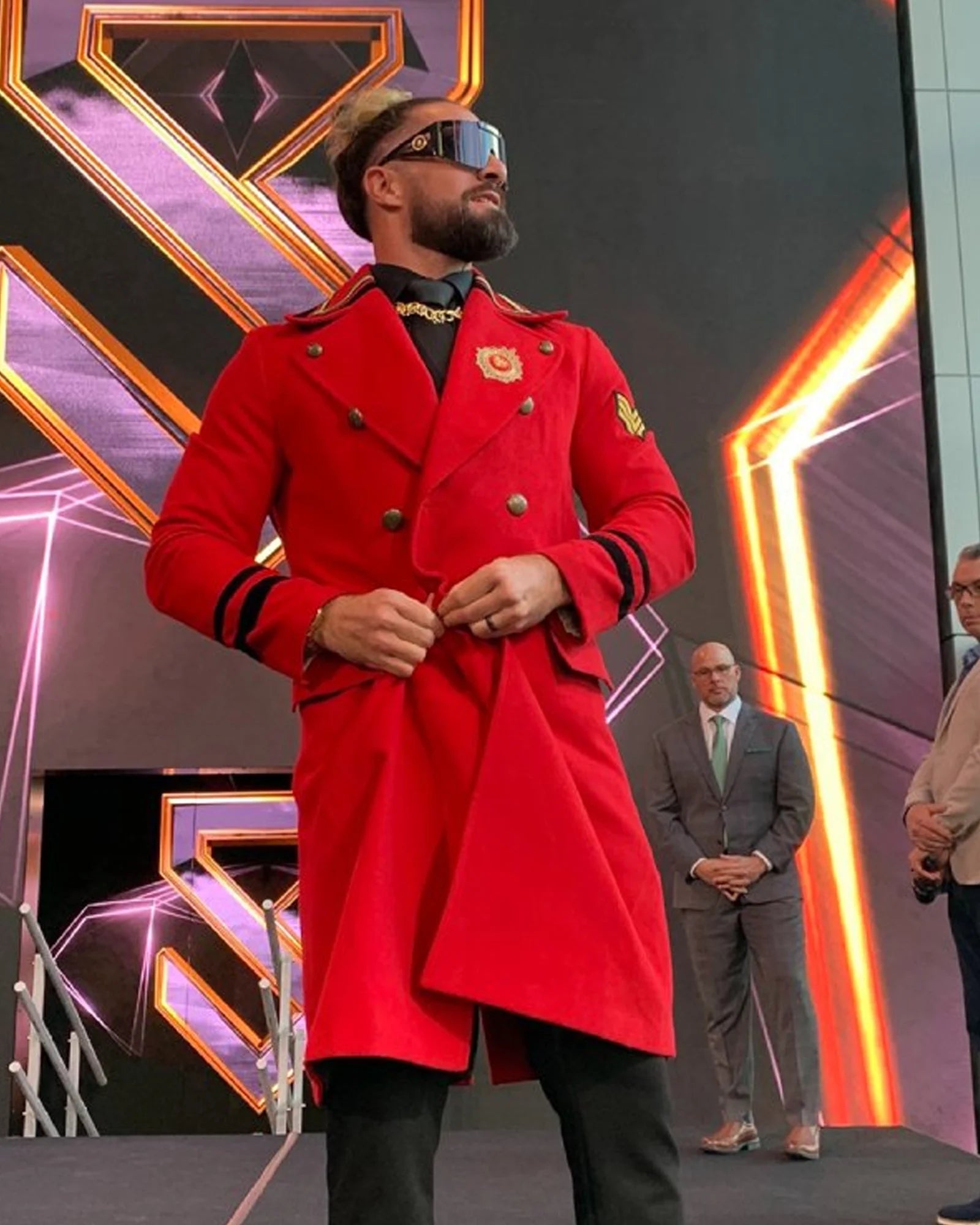 WWE-Raw-Seth-Rollins-Red-Coat