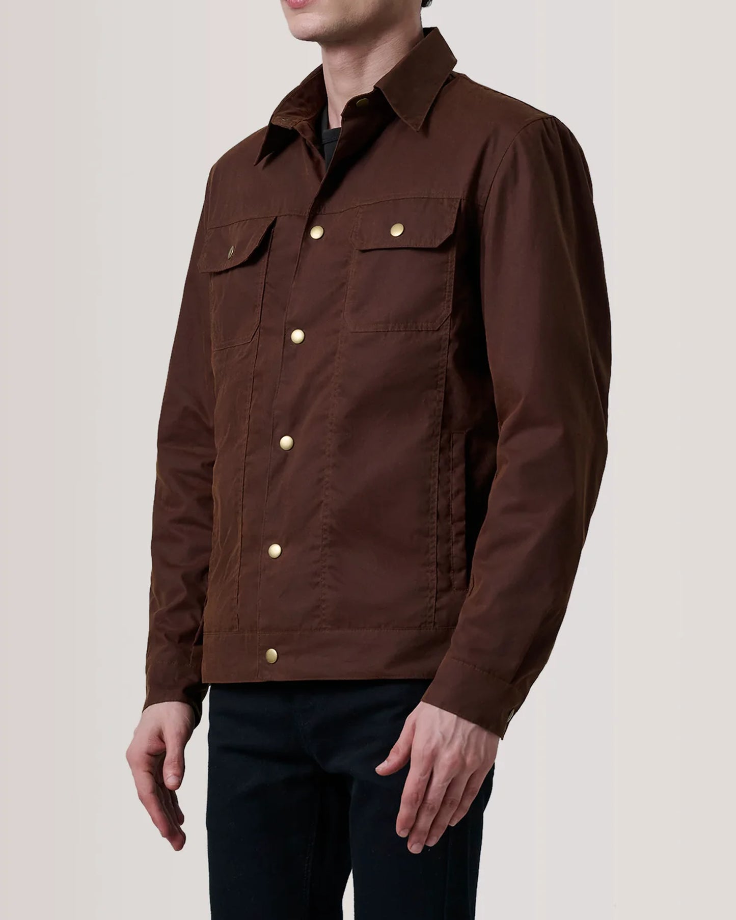 Waxed Canvas Trucker Jacket