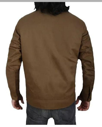 Yellowstone John Cotton Jacket Men, Brown