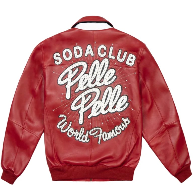 Halloween Jacket - Pelle Soda Club Red Movie Jacket