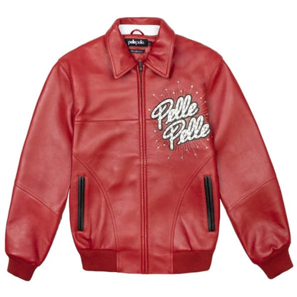 Halloween Jacket - Pelle Soda Club Red Movie Jacket