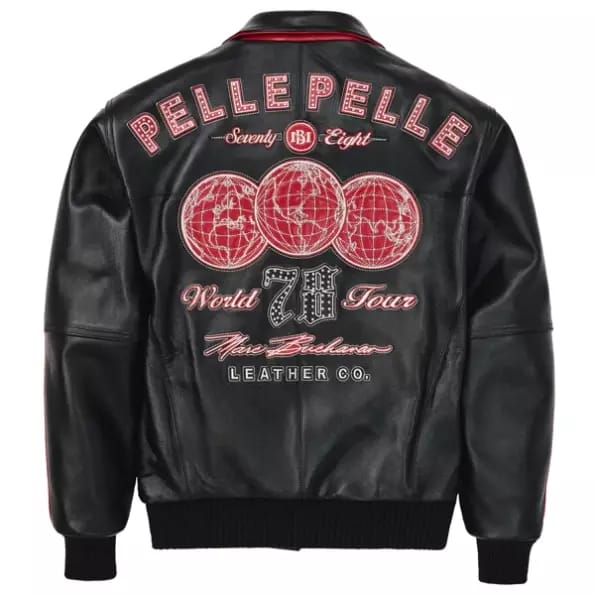 Pelle World Tour Plush Movie Jacket For Men