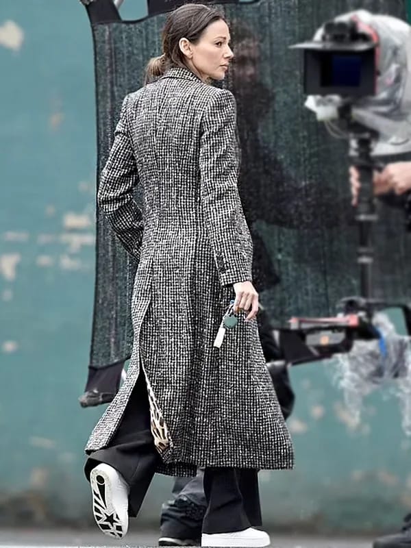 Fool Me Once Michelle Keegan Longline Tweed Coat