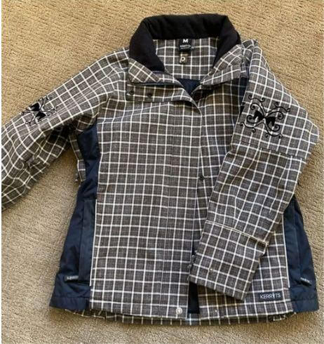 Amy Fleming Heartland Plaid Jacket