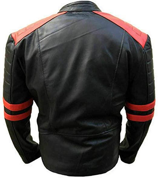 Men's Asymmetrical Zipper Brando Biker Jacket