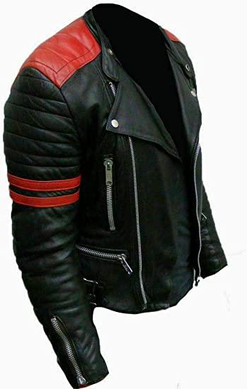 Men's Asymmetrical Zipper Brando Biker Jacket