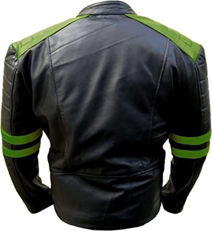 Men's Asymmetrical Zipper Brando Biker Jacket